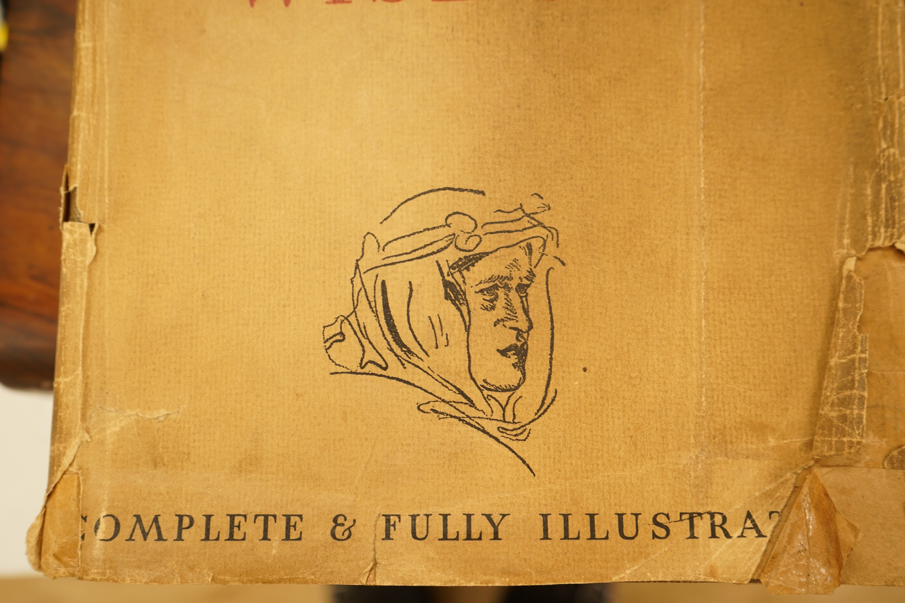 Lawrence, T.E. - Seven Pillars of Wisdom: a triumph. 1st US. trade edition. num. plates (many are portraits by Kennington and others), 6 text illus. and 4 maps (outline colour); publisher's gilt cloth and d/wrapper, roy.